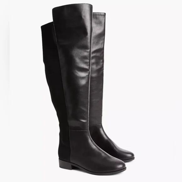 Lane Bryant 50/50 Faux-Leather Over-The-Knee Riding Boots size 9 Wide Calf - Picture 14 of 14